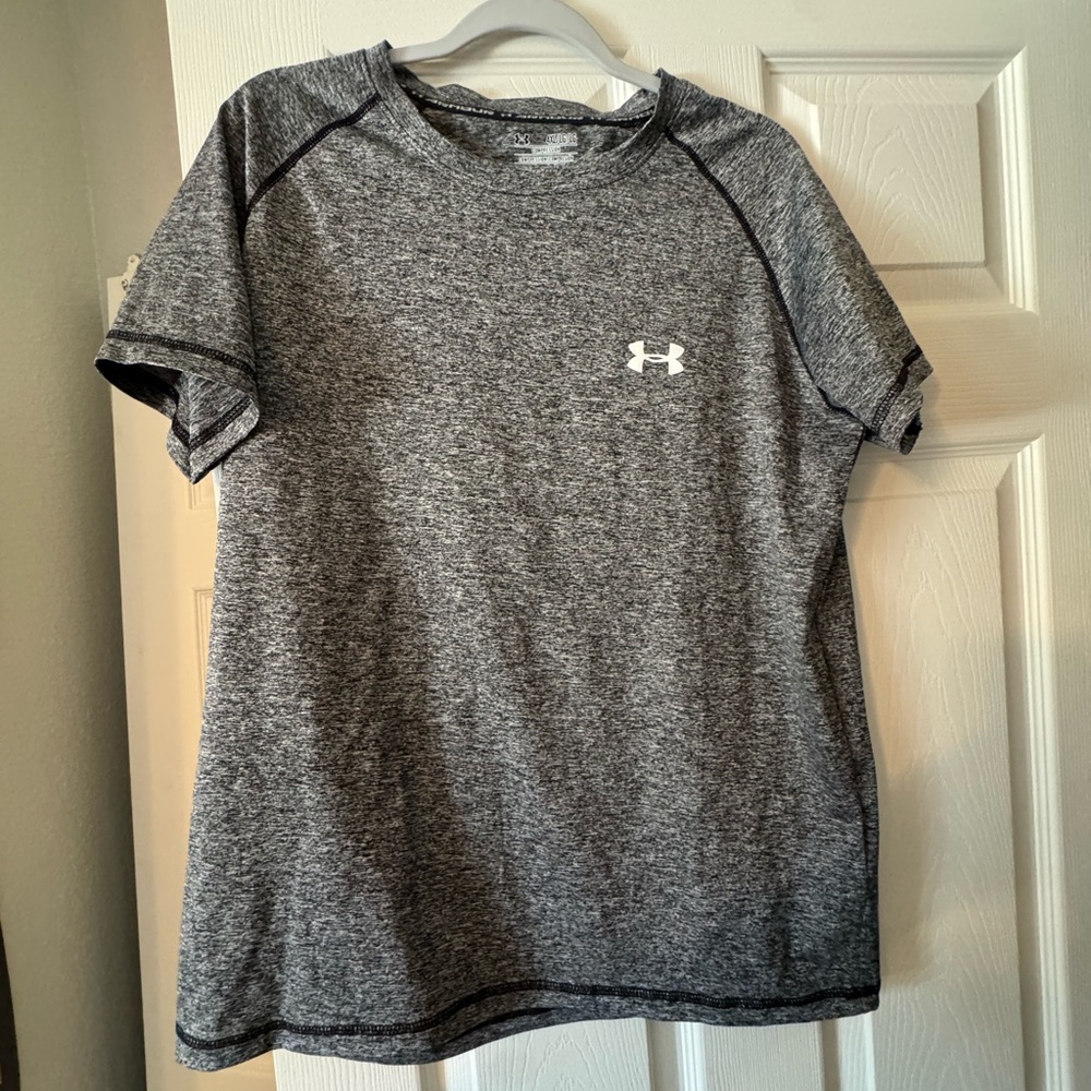 Under Armour Black and Gray Compression Top